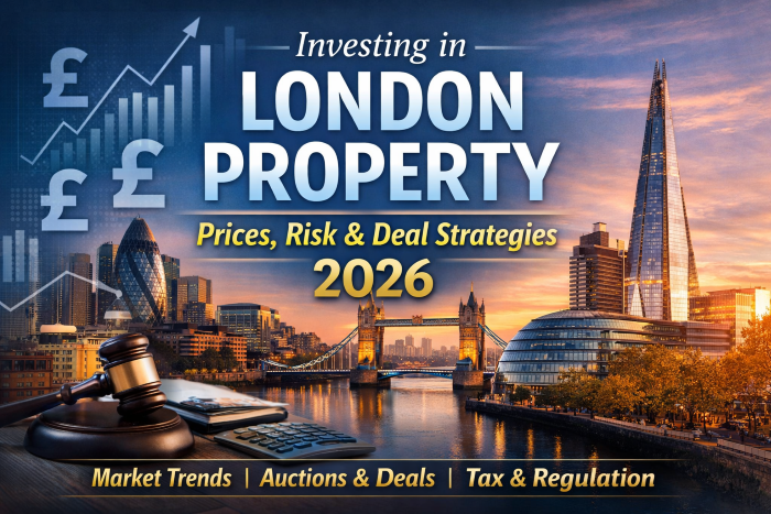 Investing in London Property in 2026: Prices, Cycles, Risk, and How Investors Can Still Find Profitable Deals