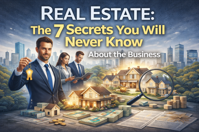 Real Estate: The 7 Secrets You Will Never Know About the Business