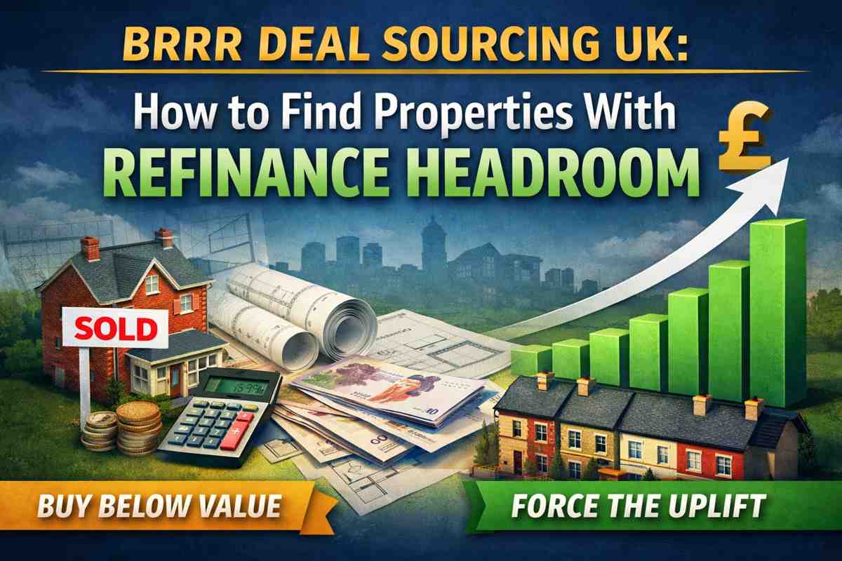 BRRR Property Deal Sourcing UK: Finding Refinance Headroom