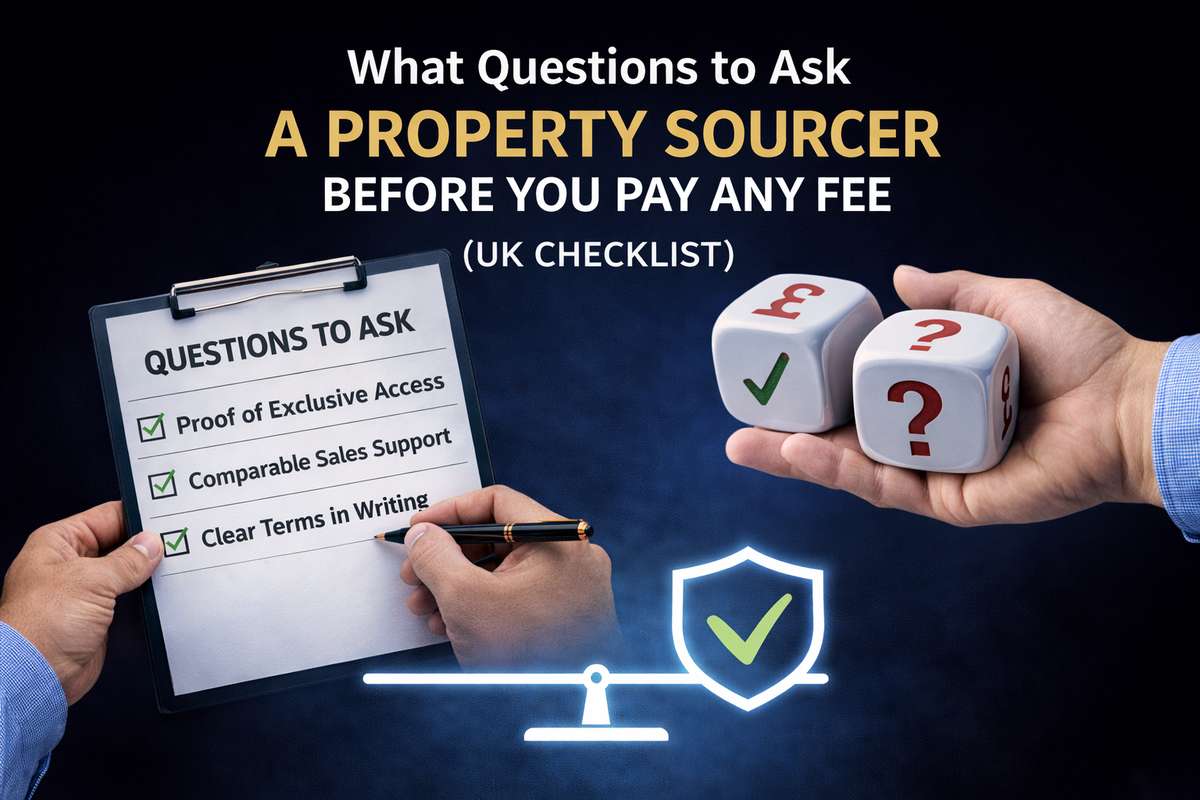 Questions to Ask a Property Sourcer (UK): 17 Checks Before You Pay