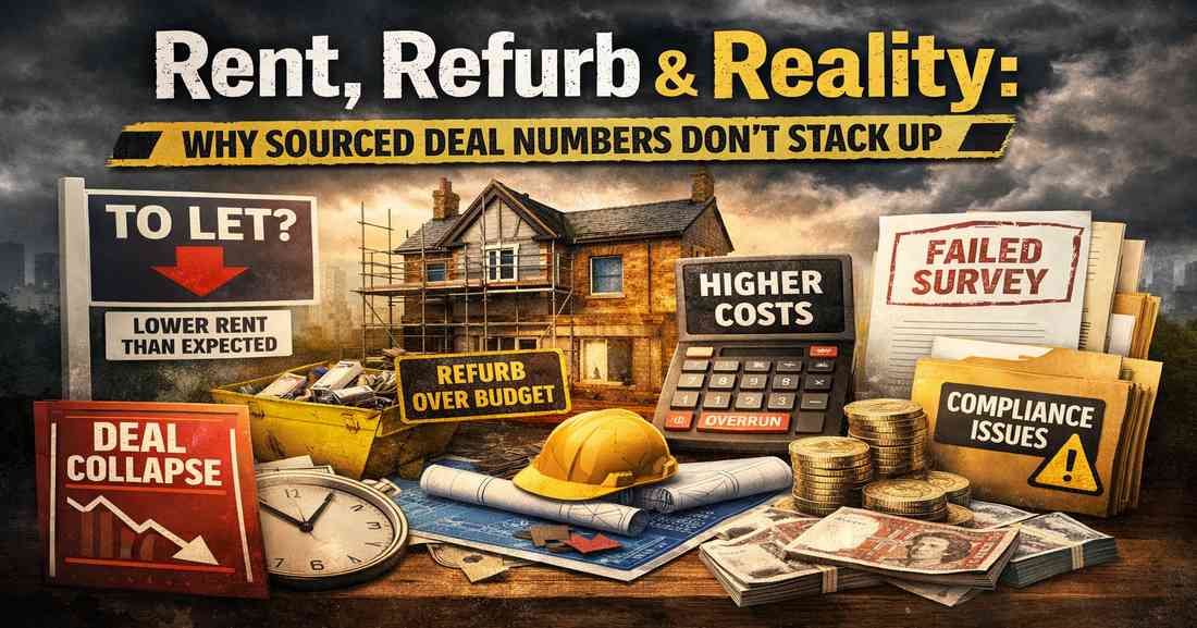 Rent, Refurb & Reality: Reasons Why Sourced Deals Fail