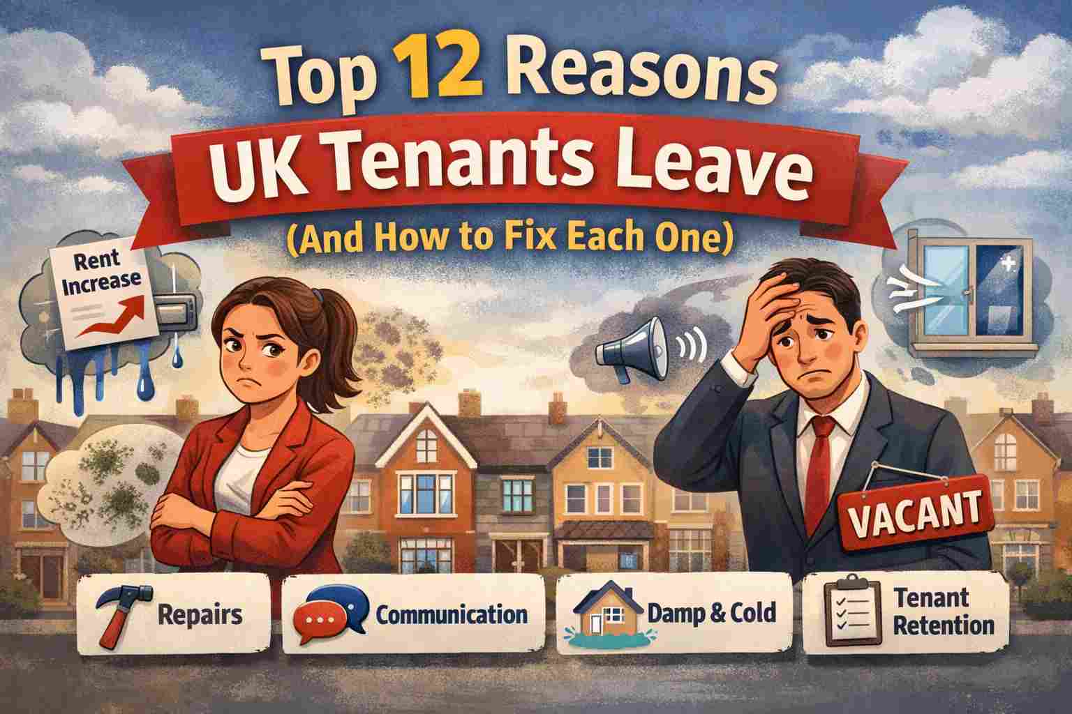 Top 12 Reasons UK Tenants Leave (And How to Fix Each One)