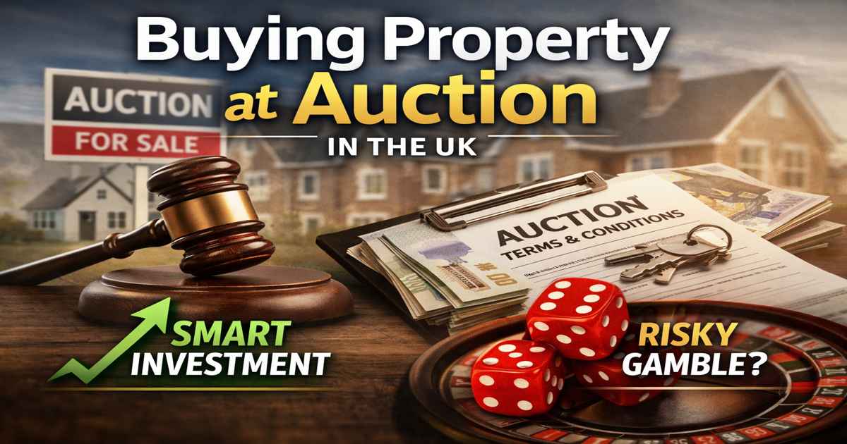 Buying Property at Auction in the UK: How It Really Works, the Risks, and Smarter Alternatives