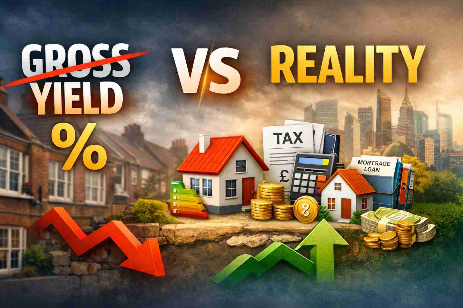 Why Gross Yield Fails in UK Property Investment