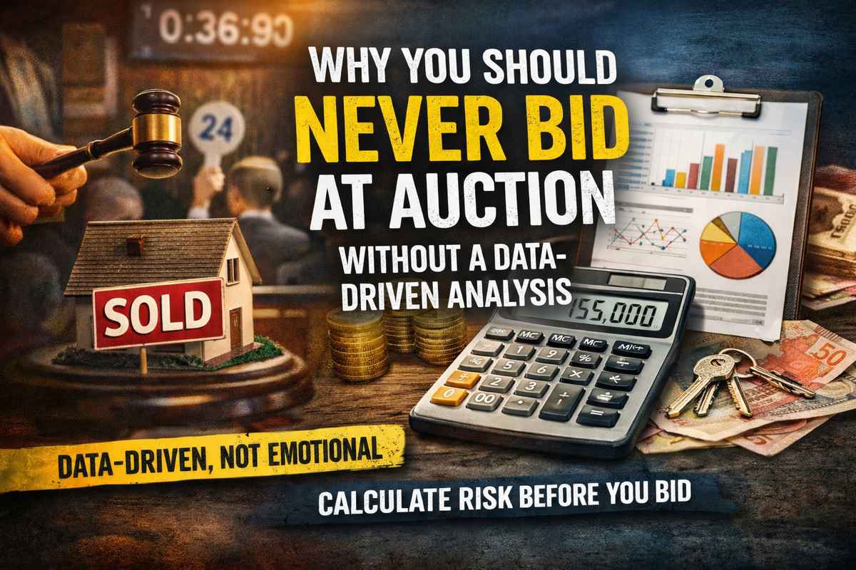 Why You Should Never Bid at Property Auction Without a Data-Driven Analysis
