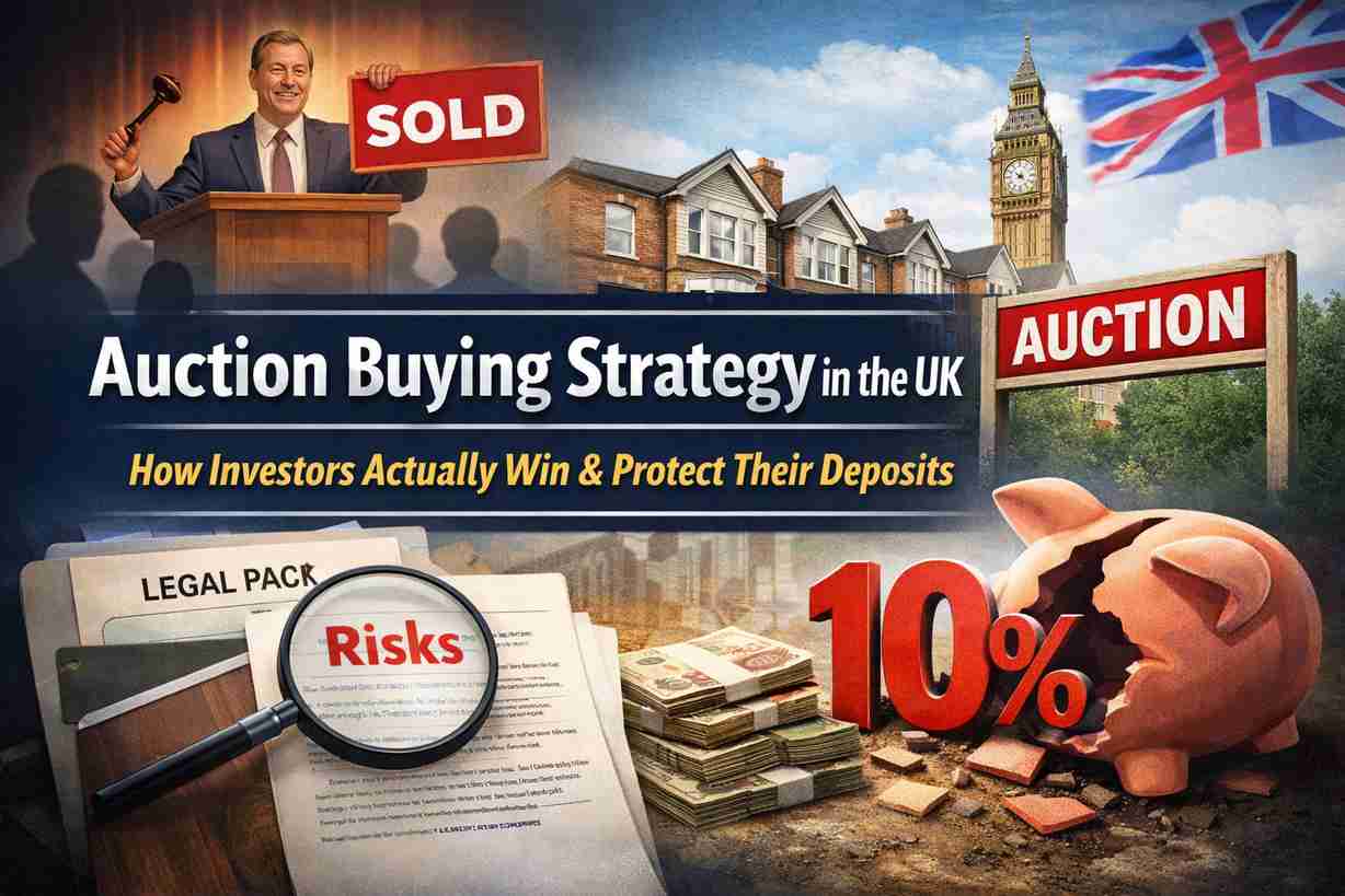 Property Auction Buying Strategy in the UK: How Investors Actually Win and Protect Their Deposits