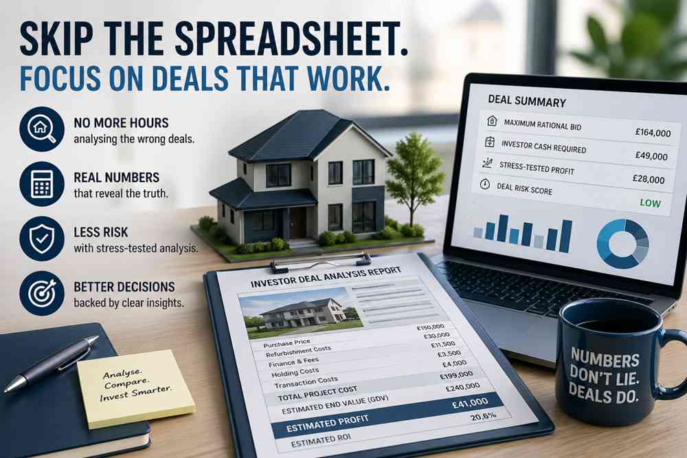 Skip the Spreadsheet: Why Smart Investors Buy Pre-Vetted Property Deals