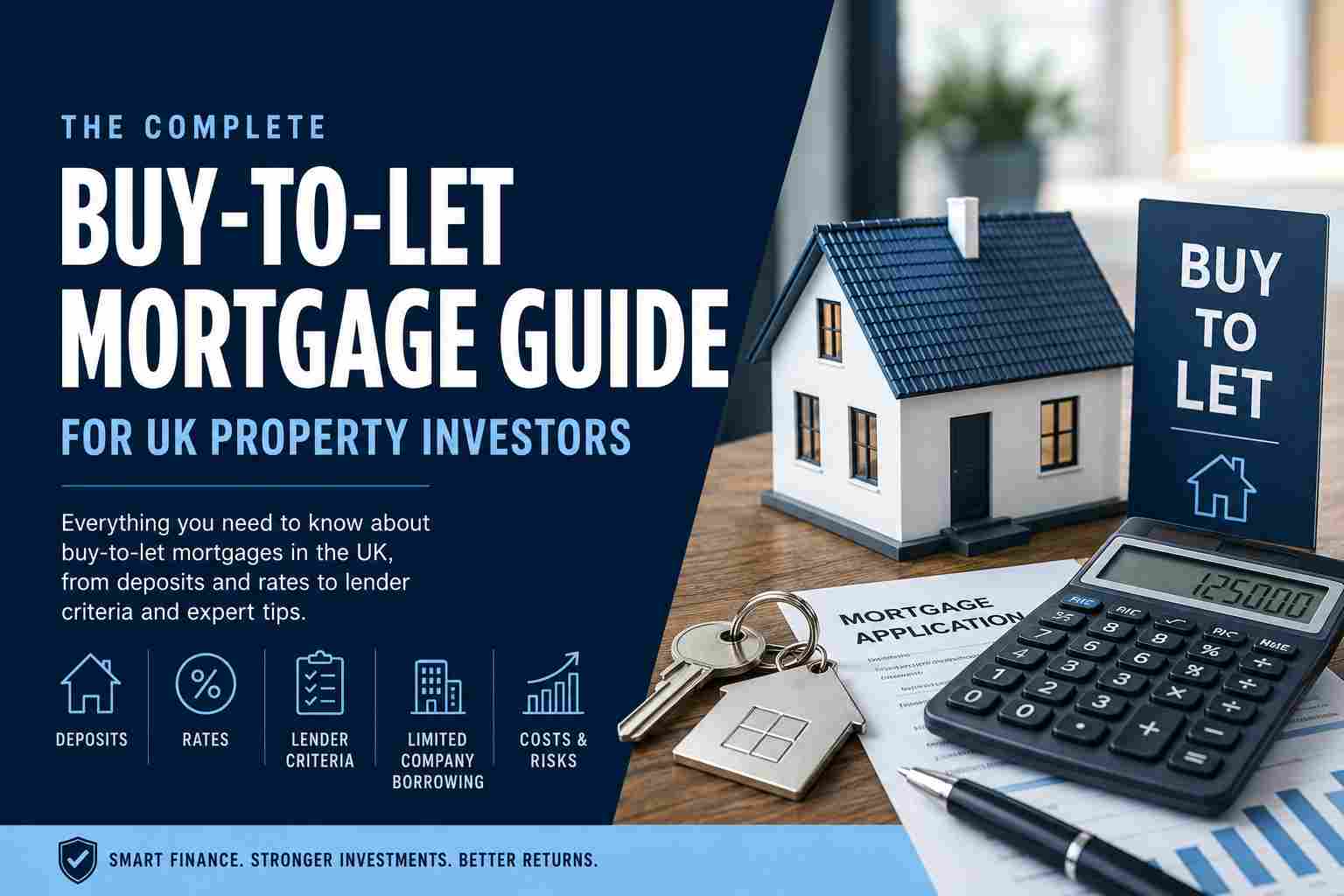 The Complete Buy-to-Let Mortgage Guide for UK Property Investors