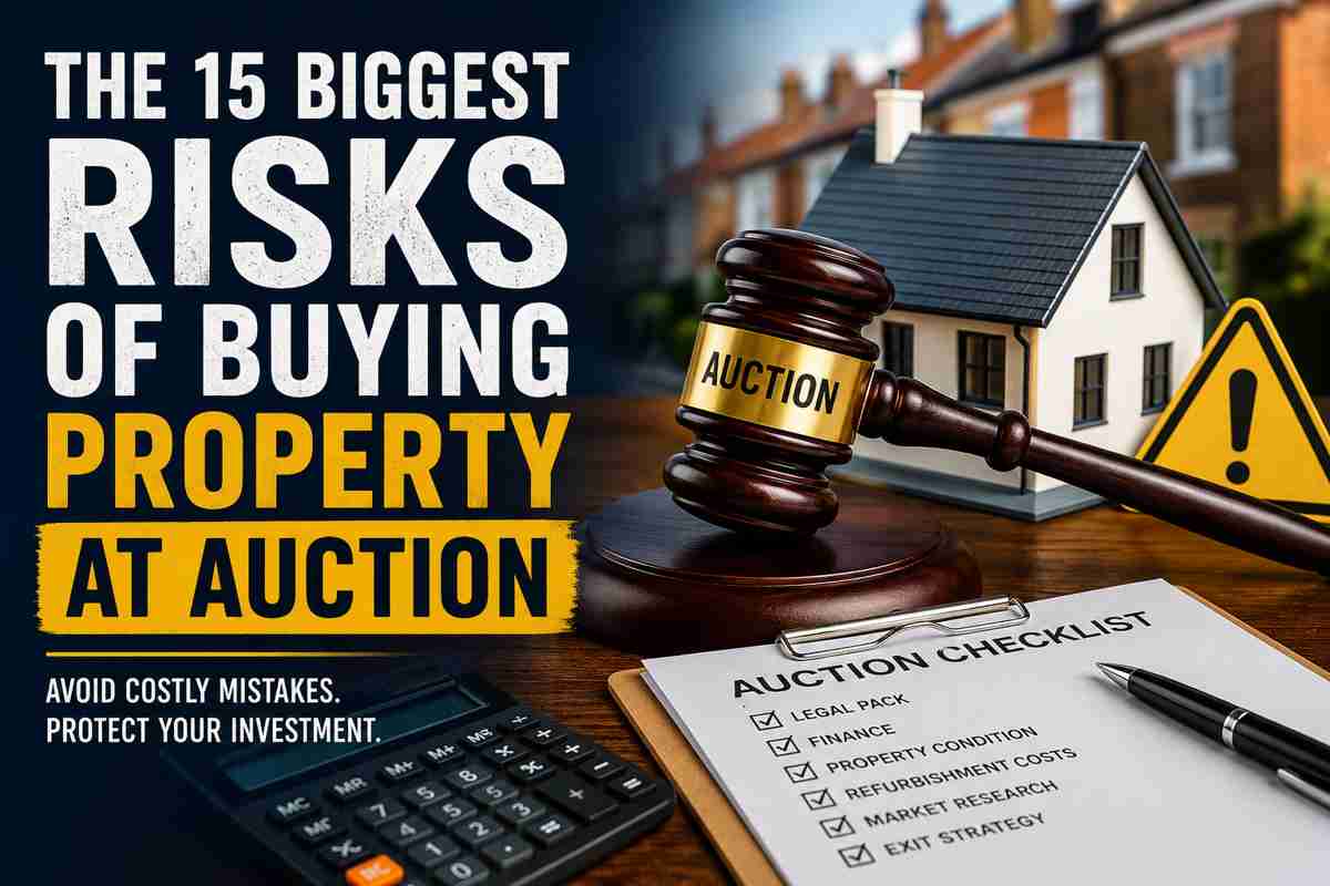 The Risks of Buying Property at Auction: 15 Costly Mistakes UK Investors Make