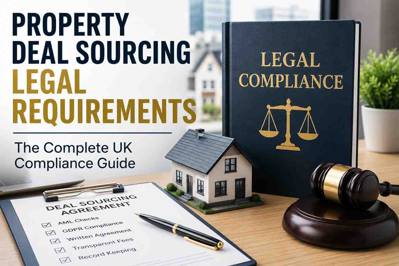 Property Deal Sourcing Legal Requirements in the UK (2026 Compliance Guide)