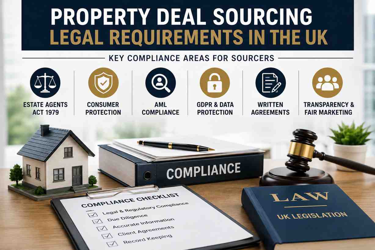 Property Deal Sourcing Legal Requirements UK Compliance Checklist