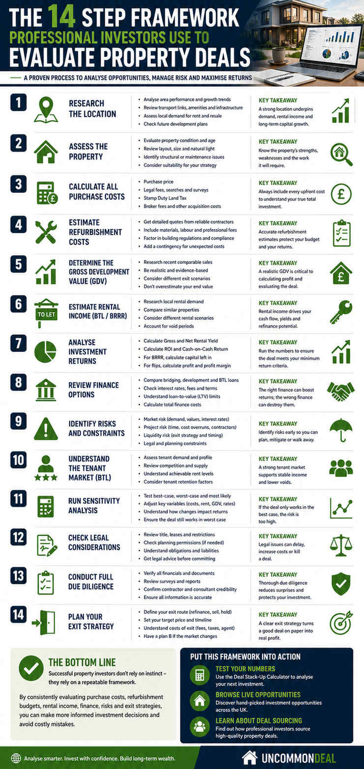 14-Step to Evaluate Property Deals