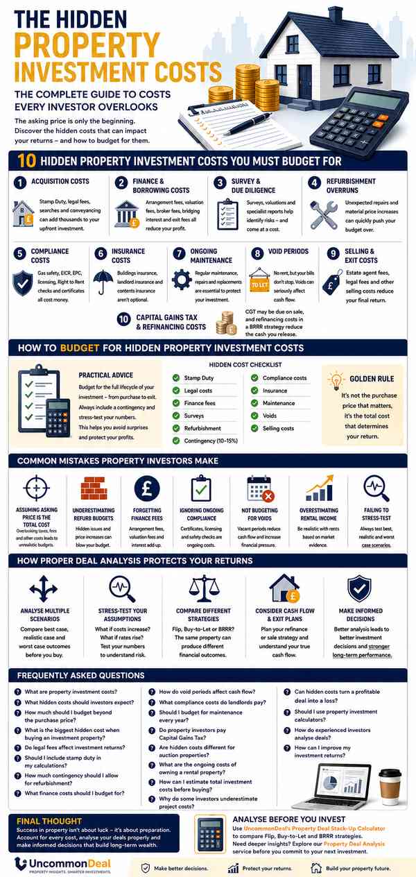 Hidden Property Investment Costs