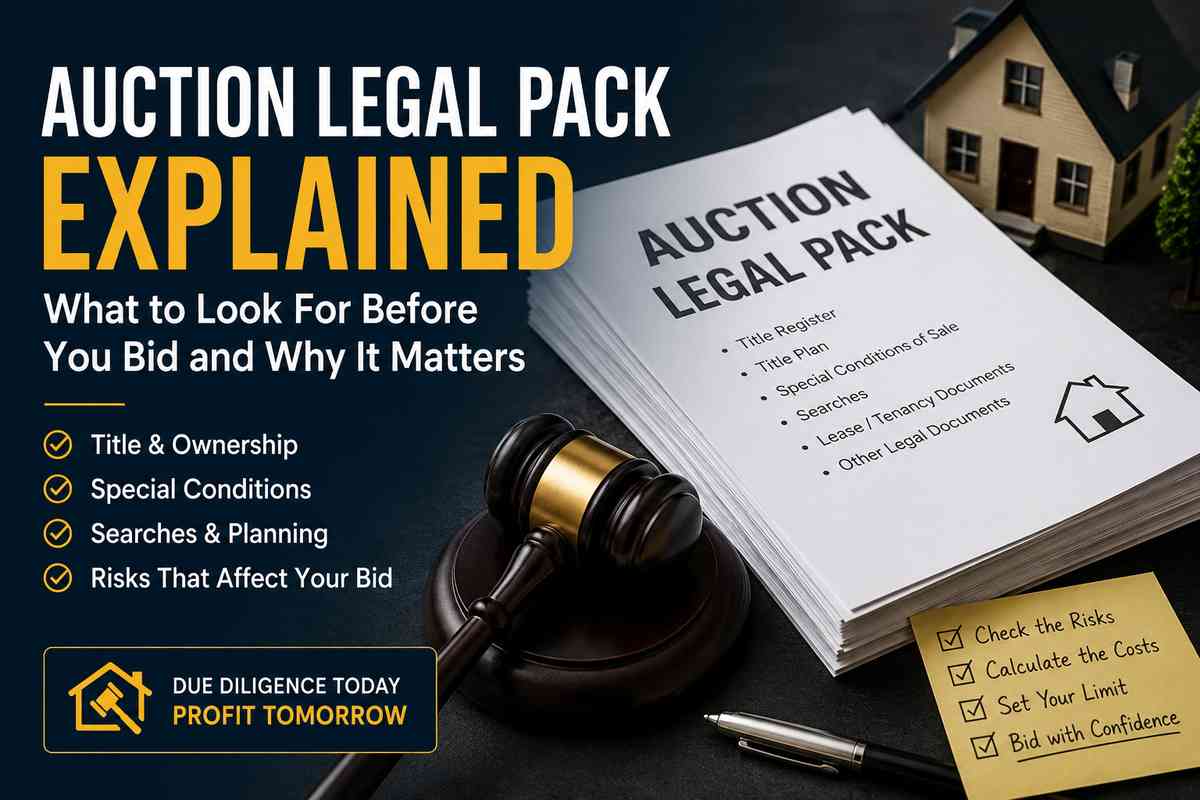How to Review an Auction Legal Pack: 10 Key Checks for Buyers
